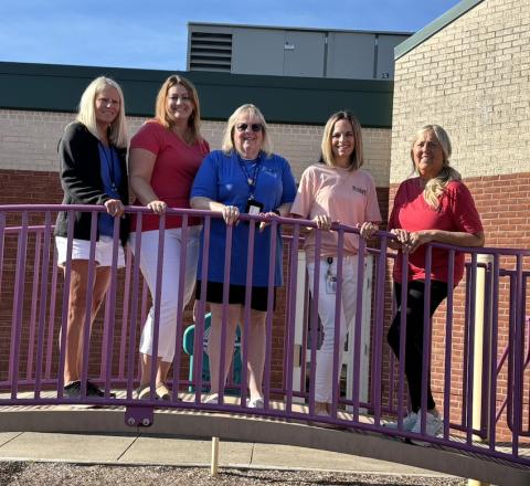 Photo of fifth grade team members