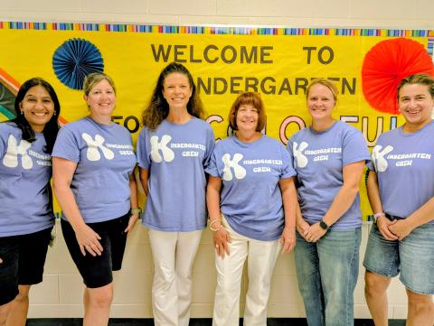 Photo of the kindergarten team